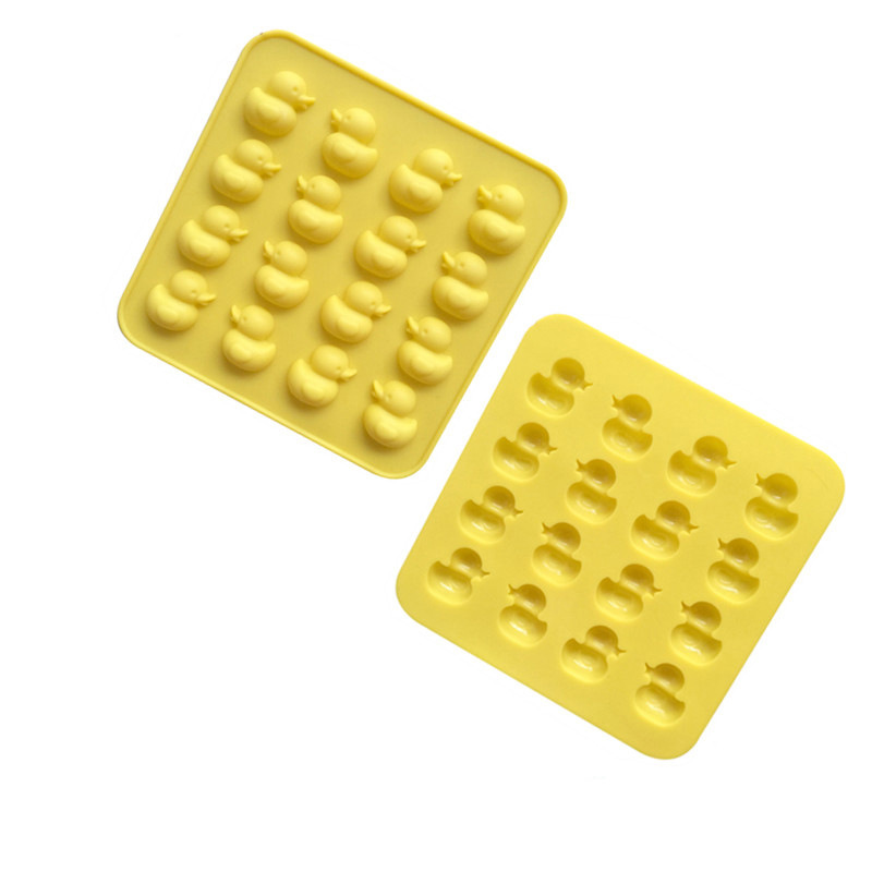 แม่พิมพ์ซิลิโคน.เป็ดประกบ ราคา1ชิ้น แม่พิพม์สี ชมพู