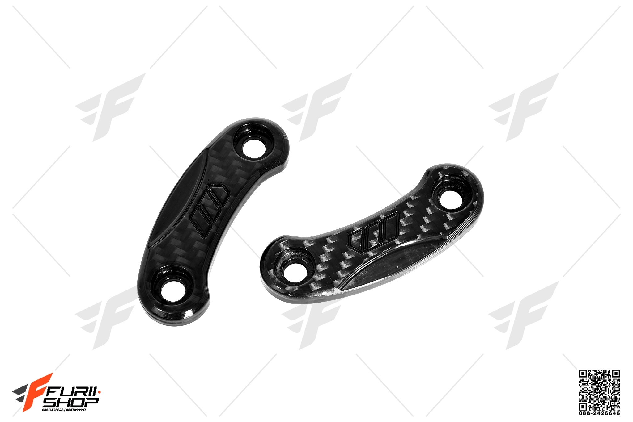 อุดกระจกเคฟล่า WOODS FOR KAWASAKI ZX10R