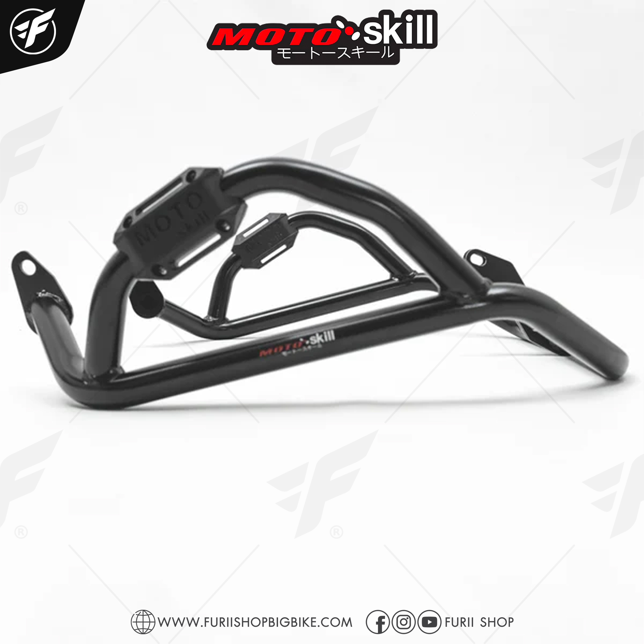 แคชบาร์ Motoskill V.1 (Top) สำหรับ CB500X ปี 12-18