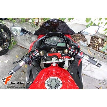 แฮนด์แต่ง 48 mm ด้ามตัน Moth Ninja250 Ninja300 2013-2016