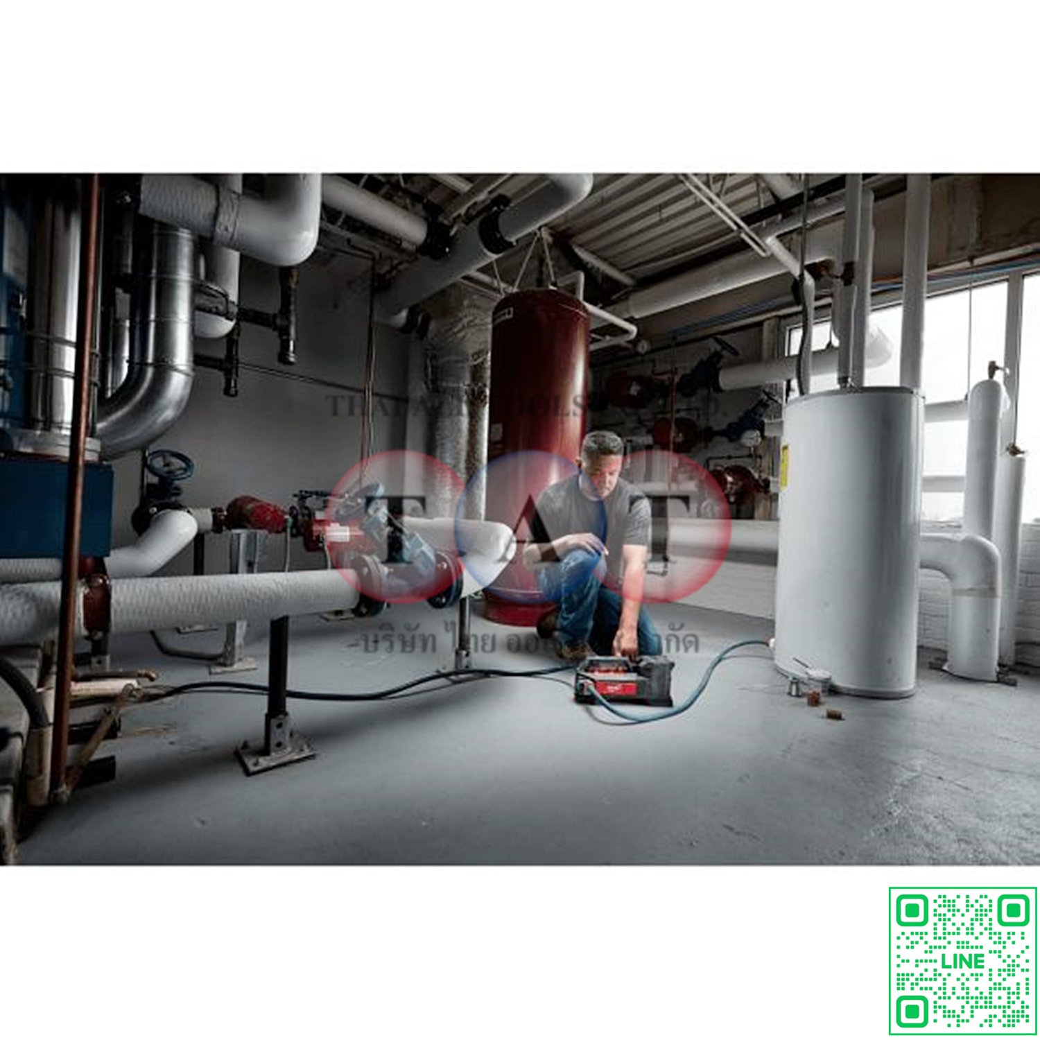 Milwaukee M18 BTP-0 ปั๊มน้ำไร้สาย 18V | แรงดันสูง พกพาสะดวก