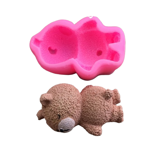 แม่พิมพ์ซิลิโคนหมีขี้เกียจ 3แบบ