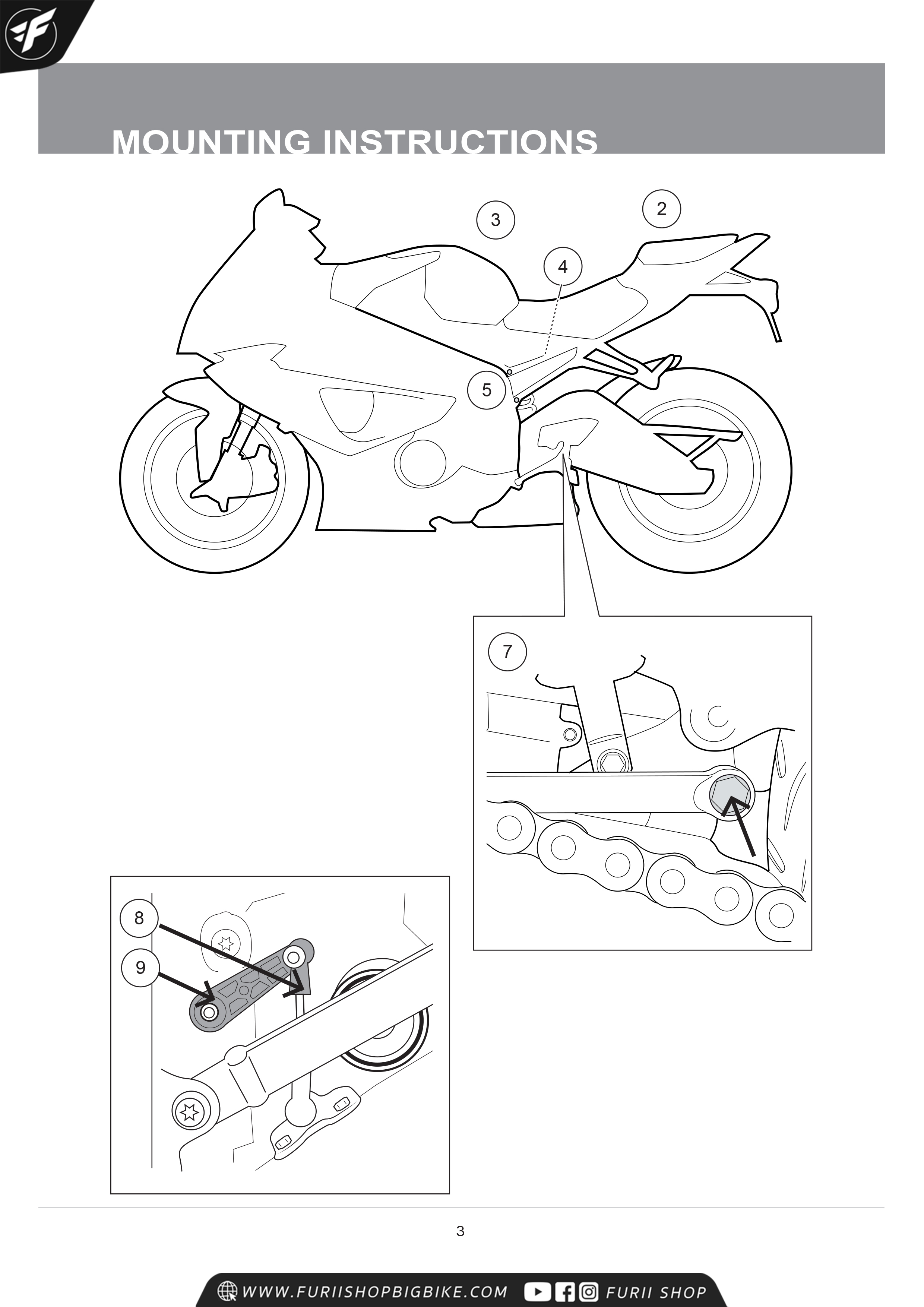 โช๊คหลัง OHLINS Sweden BM468 For BMW HP4 2013-2014