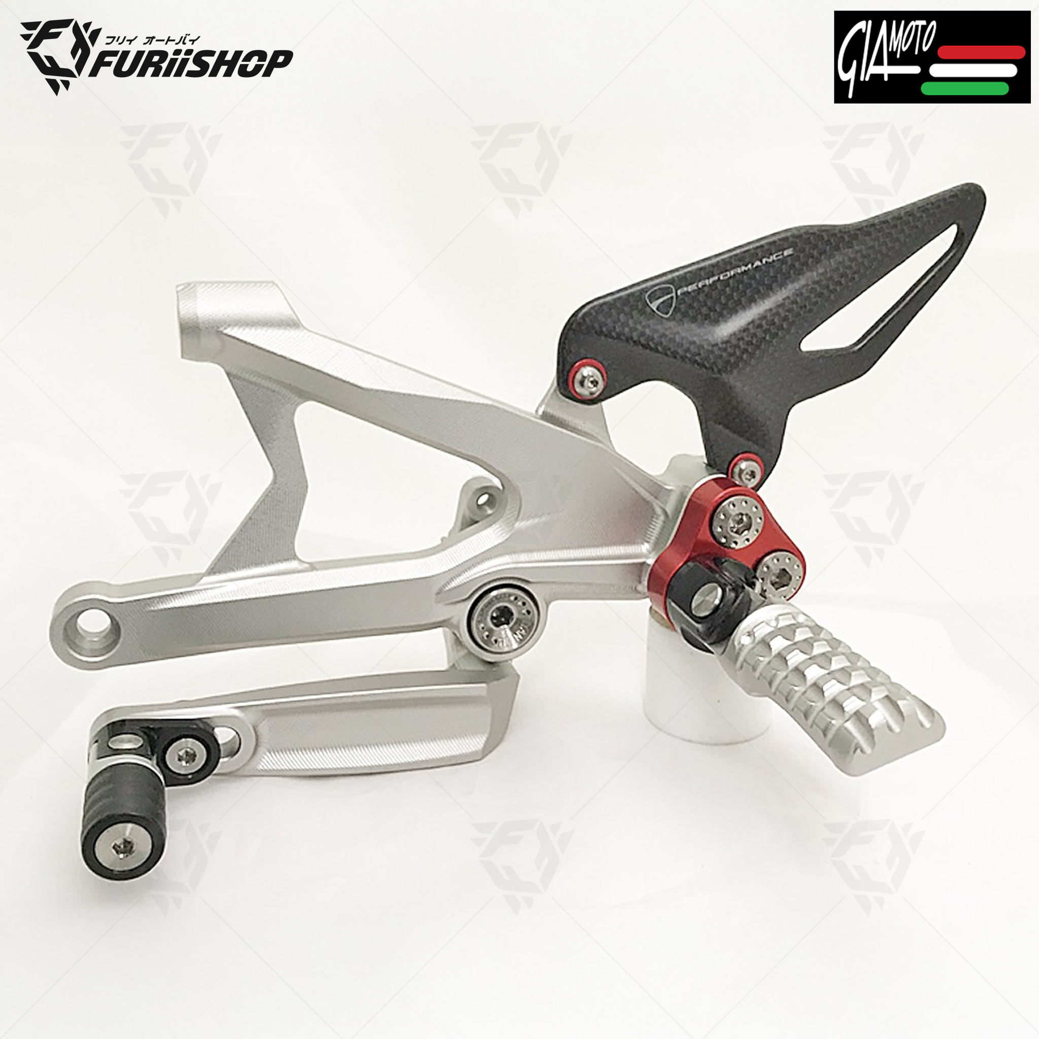 พักเท้า GIAMOTO For : PANIGALE V4/V4S/V4R 2018-2024