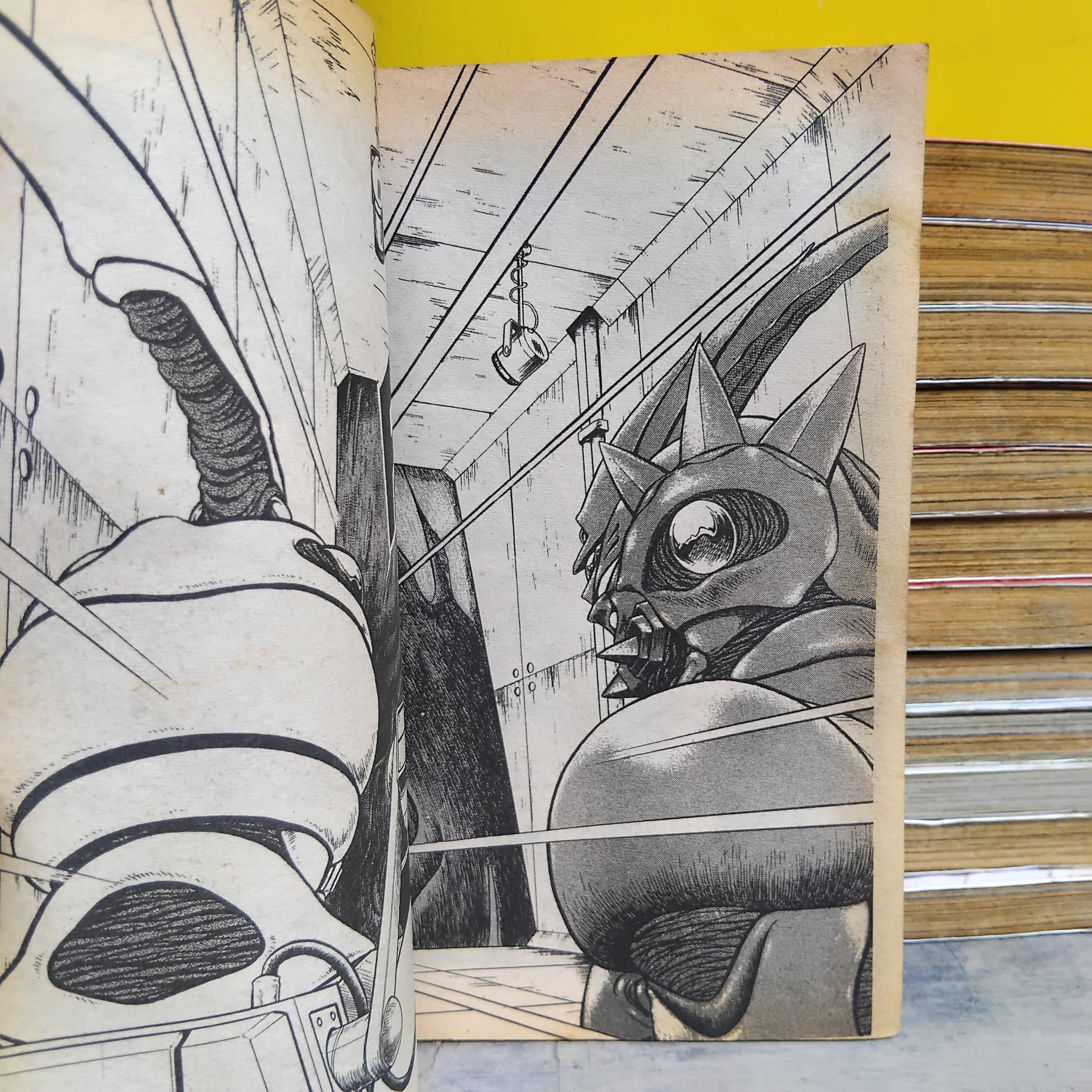 เกราะชีวะ กายเวอร์ Guyver : The Bioboosted Armor เล่ม 1-29 ไม่จบ หนังสือเช่า สภาพดีหน้าไม่หลุด มีภาพสีหน้าแรกทุกเล่ม