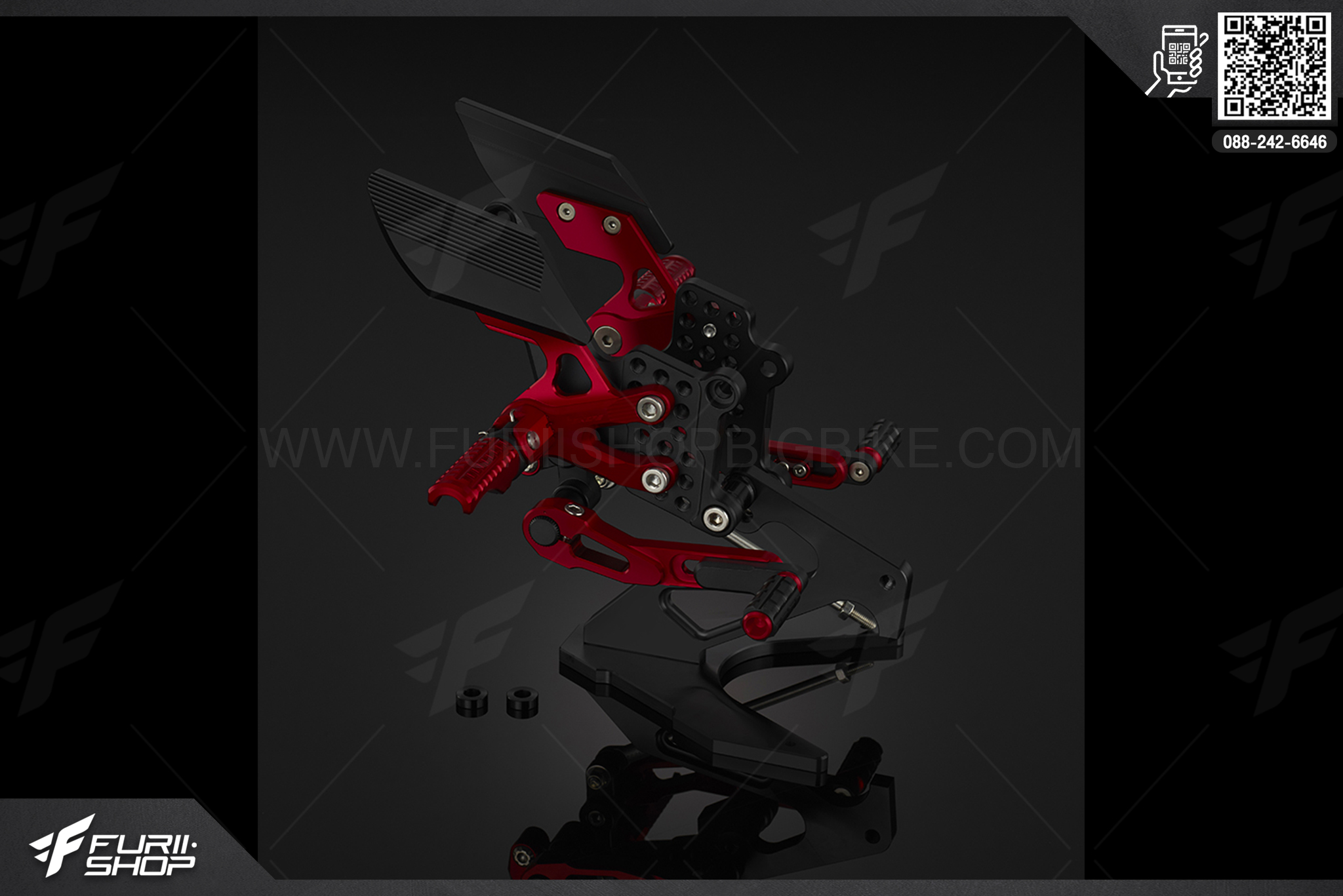 เกียร์โยง Rear Set Bikers Yamaha MT-03 (2016-2020)