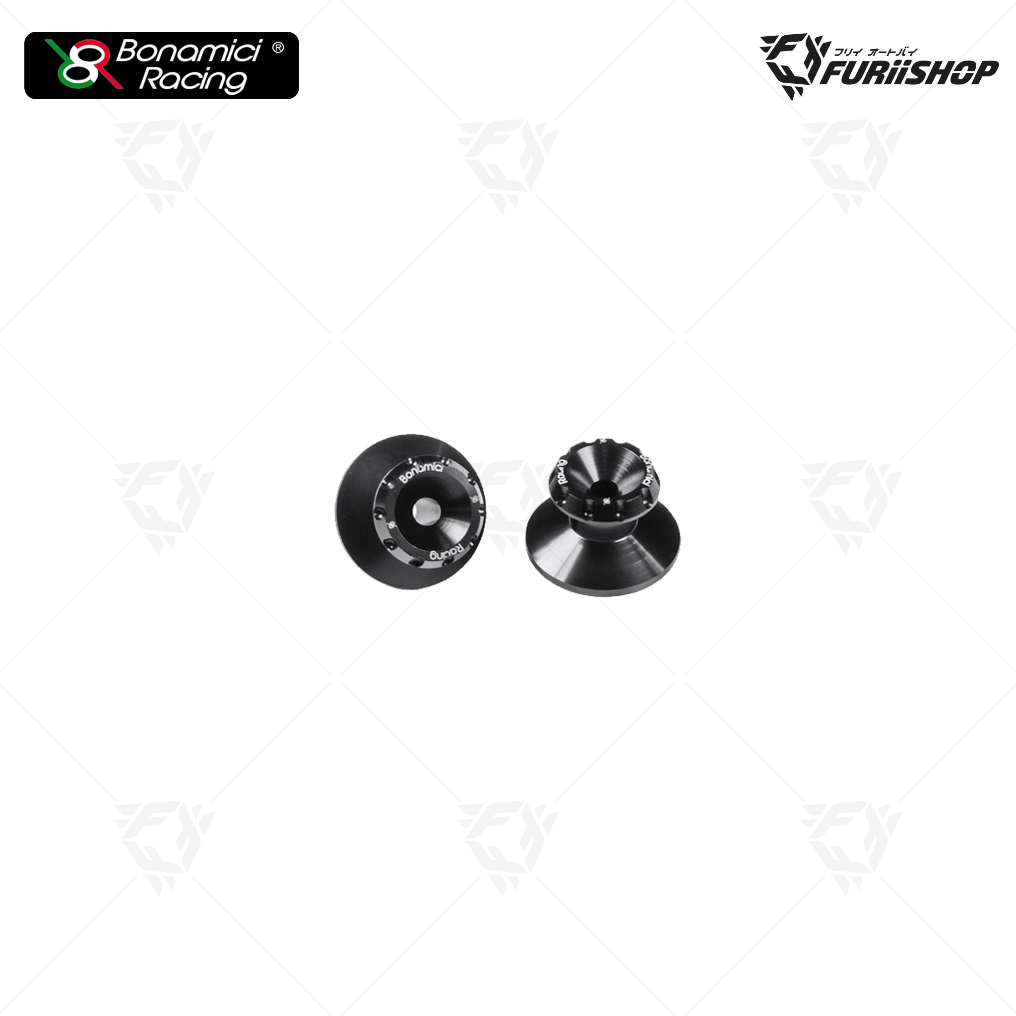 สปูน RACING SWING ARMS SPOOLS สีดำ Bonamici