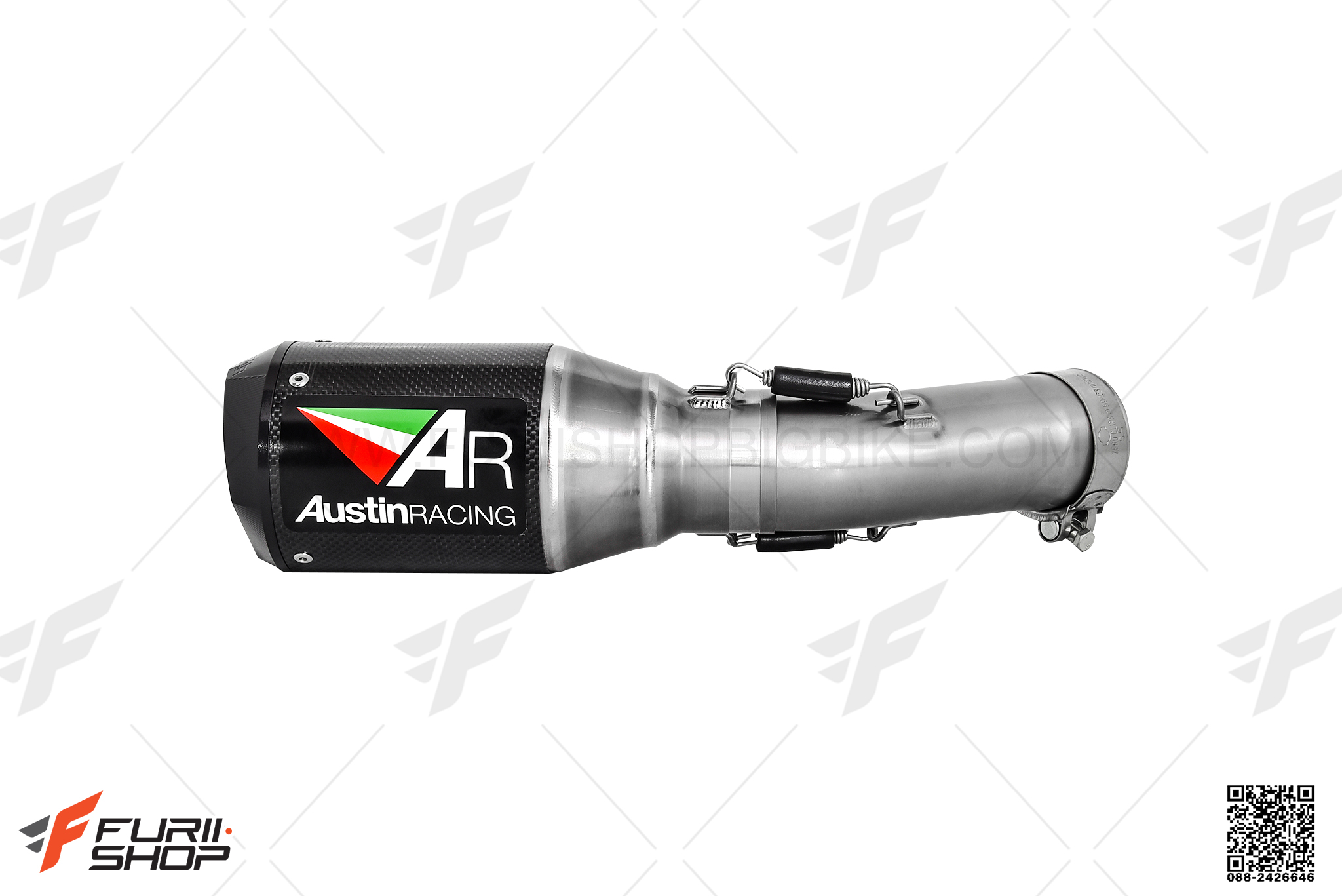 ท่อมอเตอร์ไซค์ AUSTIN RACING SLIP-ON EXHAUST FOR DUCATI PANIGALE 959 ท่อแต่ง ท่อสูตร ท่อบิ๊กไบค์ ท่อBigbike ท่อไอเสีย