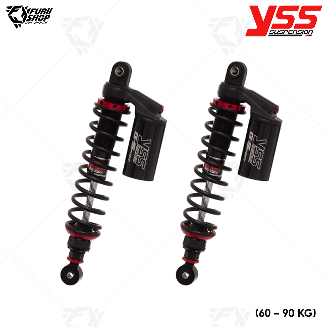 โช๊คหลังแต่ง YSS G-SPORT Black Series 60-90 KG (RG302-335TRL-16-888A) : for Honda Monkey 125 '18>
