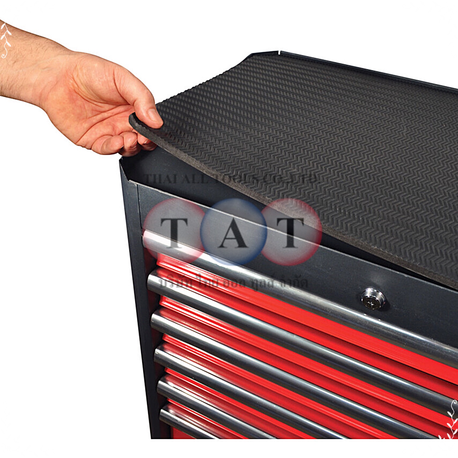 ตู้เครื่องมือช่าง RED-28" 5 DRAWER PROFESSIONAL ROLLER CABINET KENNEDY KEN5942140K