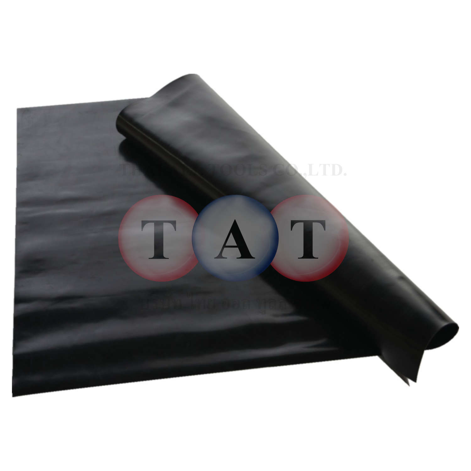 Solent Spill Control.Black Neoprene Drain Cover 1mx1m