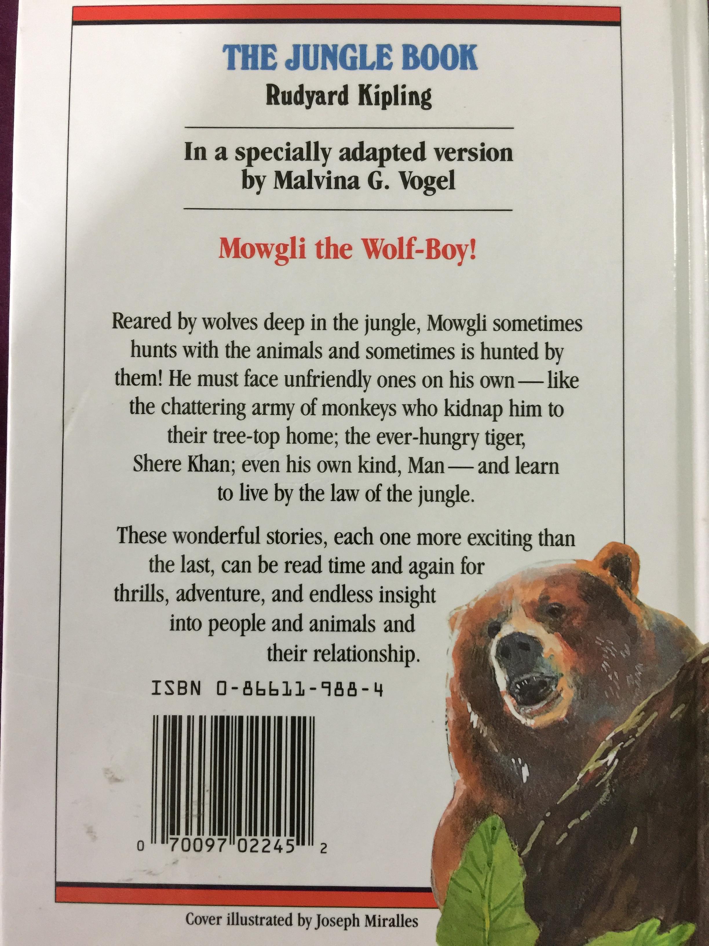 THE JUNGLE BOOK. Great Illustrated Classics. ผู้เขียน Rudyard Kipling 0 กก.