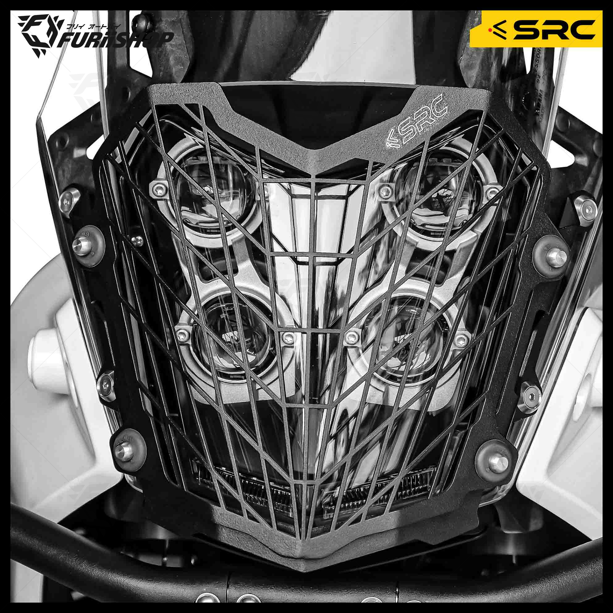 HEADLIGHT GUARD FOR YAMAHA TENERE700