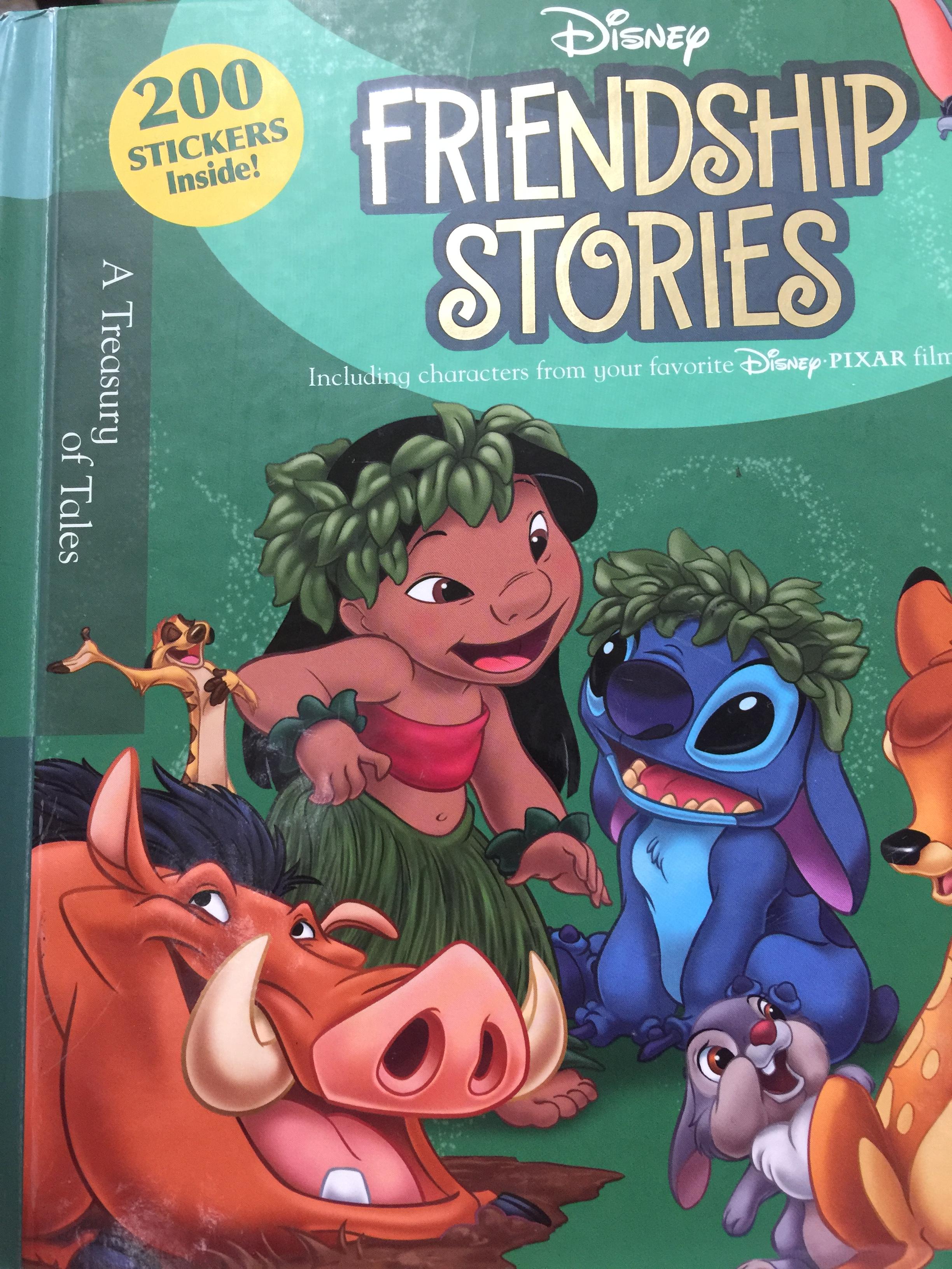 Disney. FRIENDSHIP STORIES. Including characters from your favorite Disney Pixar films 0 กก.