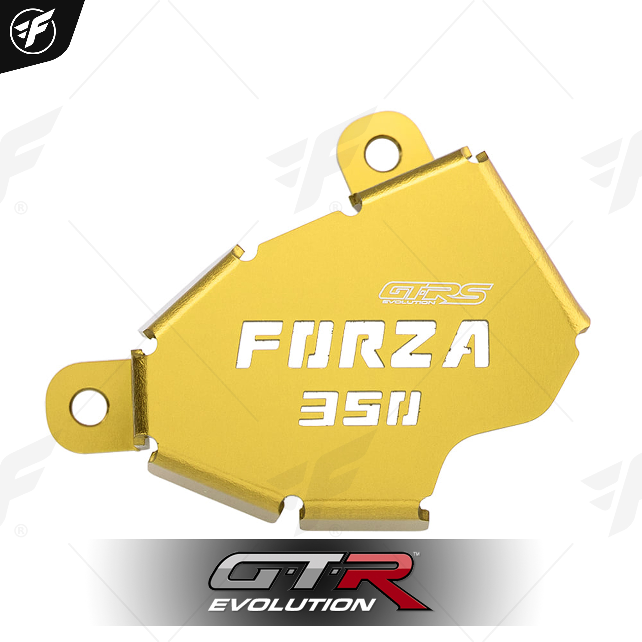 การ์ดปั้มน้ำ 2D GTRS FORZA-350 NEW ทอง