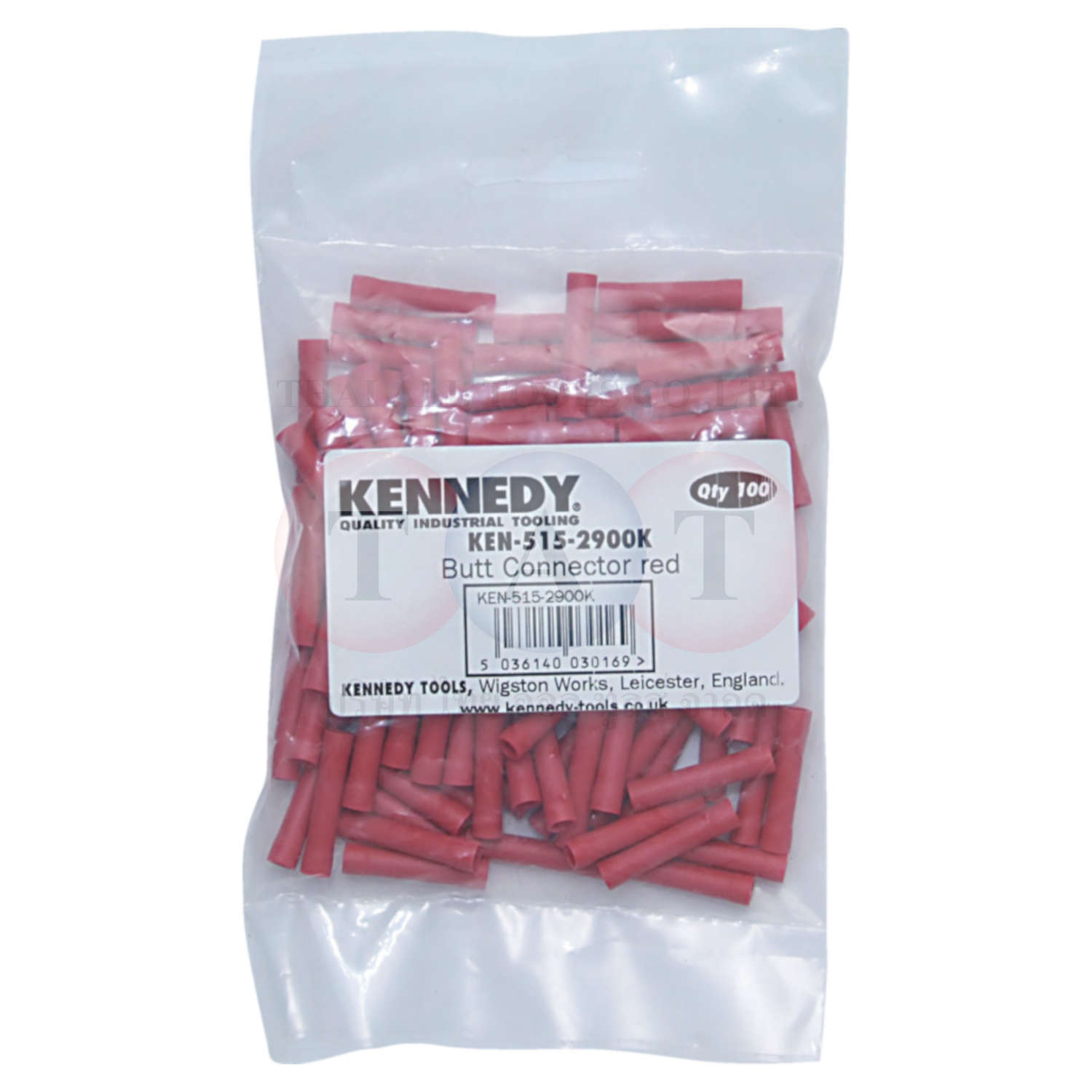 Kennedy.BUTT CONNECTOR RED (PK-100)