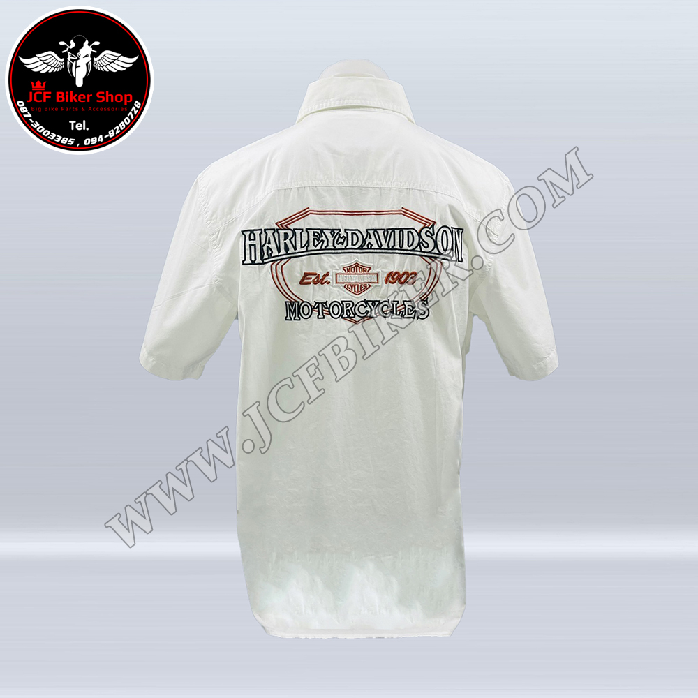เสื้อ Shirt H-D 97607-15VM แขนสั้น ไซส์ L,XL