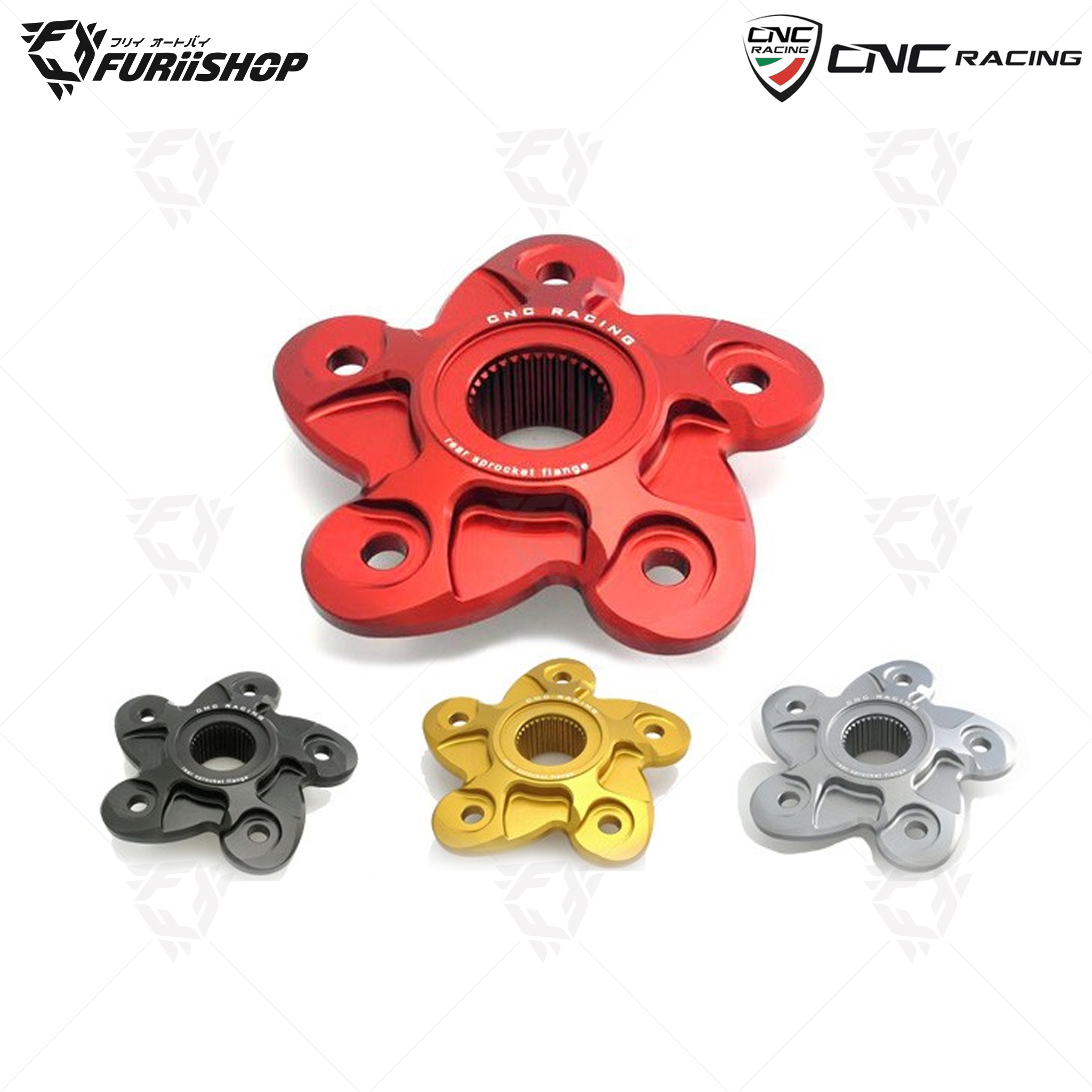ฮับสเตอร์ CNC 5 รู For : MONSTER 696/795/796/1100/1100 EVO