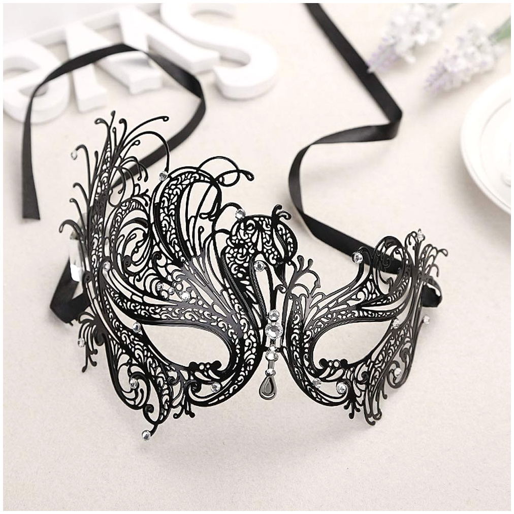 หน้ากากโลหะ หน้ากากแฟนซี metal fancy mask