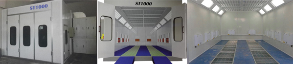 ห้องพ่นอบสีรถยนต์ ST-1000