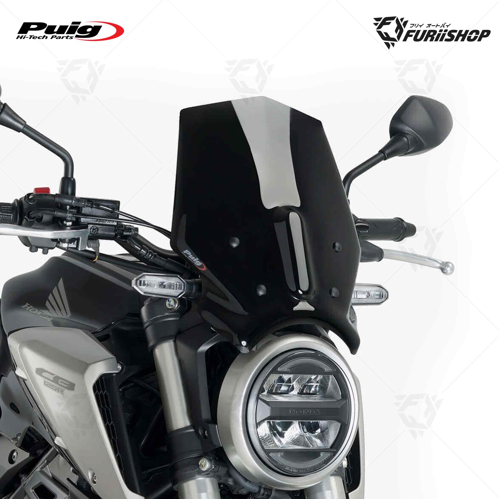 ชิลด์ Puig - Windscreen (CB650R) for Honda CB650R 2019+