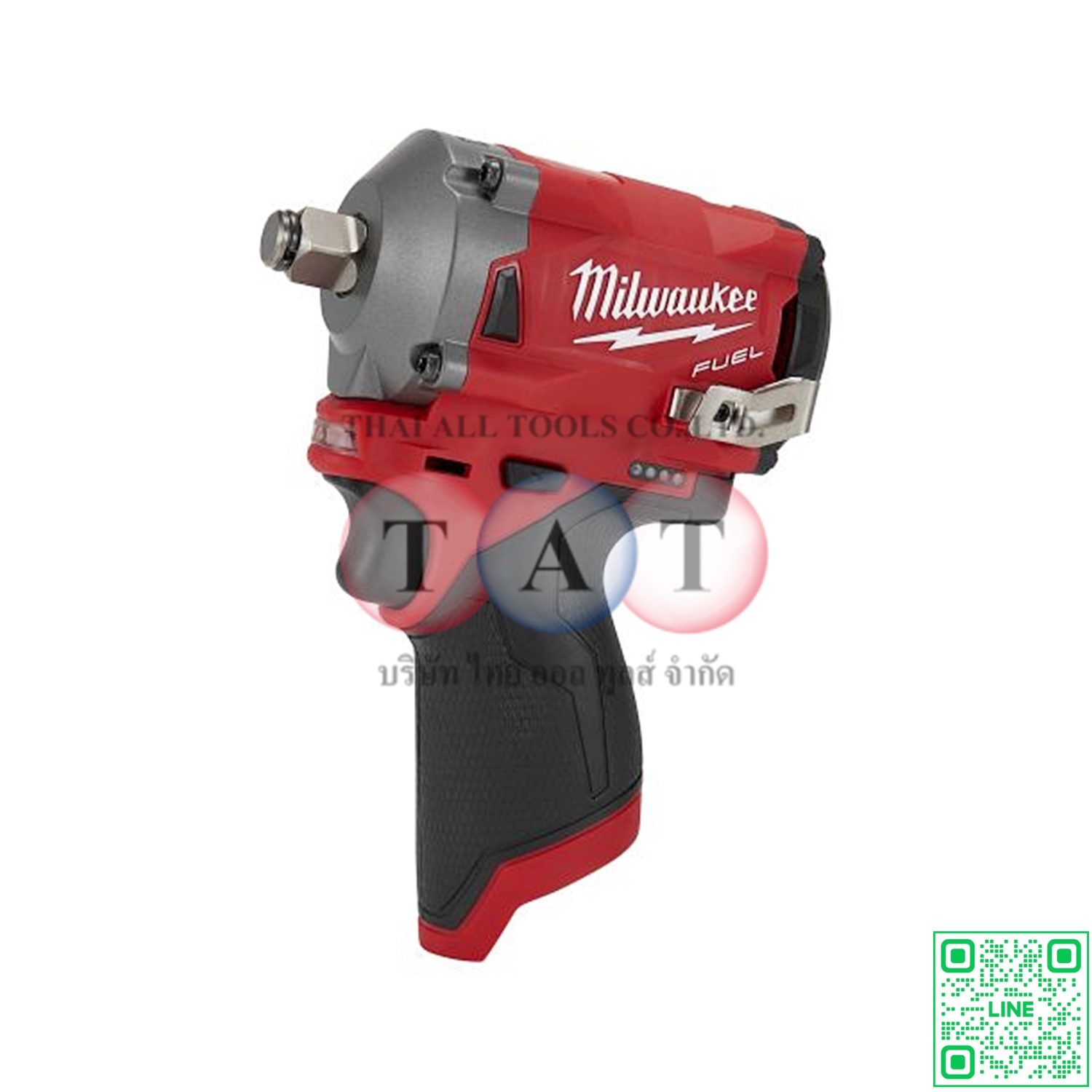 Milwaukee M12 FUEL 1/2" Stubby Impact Wrench | บล็อกกระแทกไร้สายทรงพลัง ขนาดกะทัดรัด