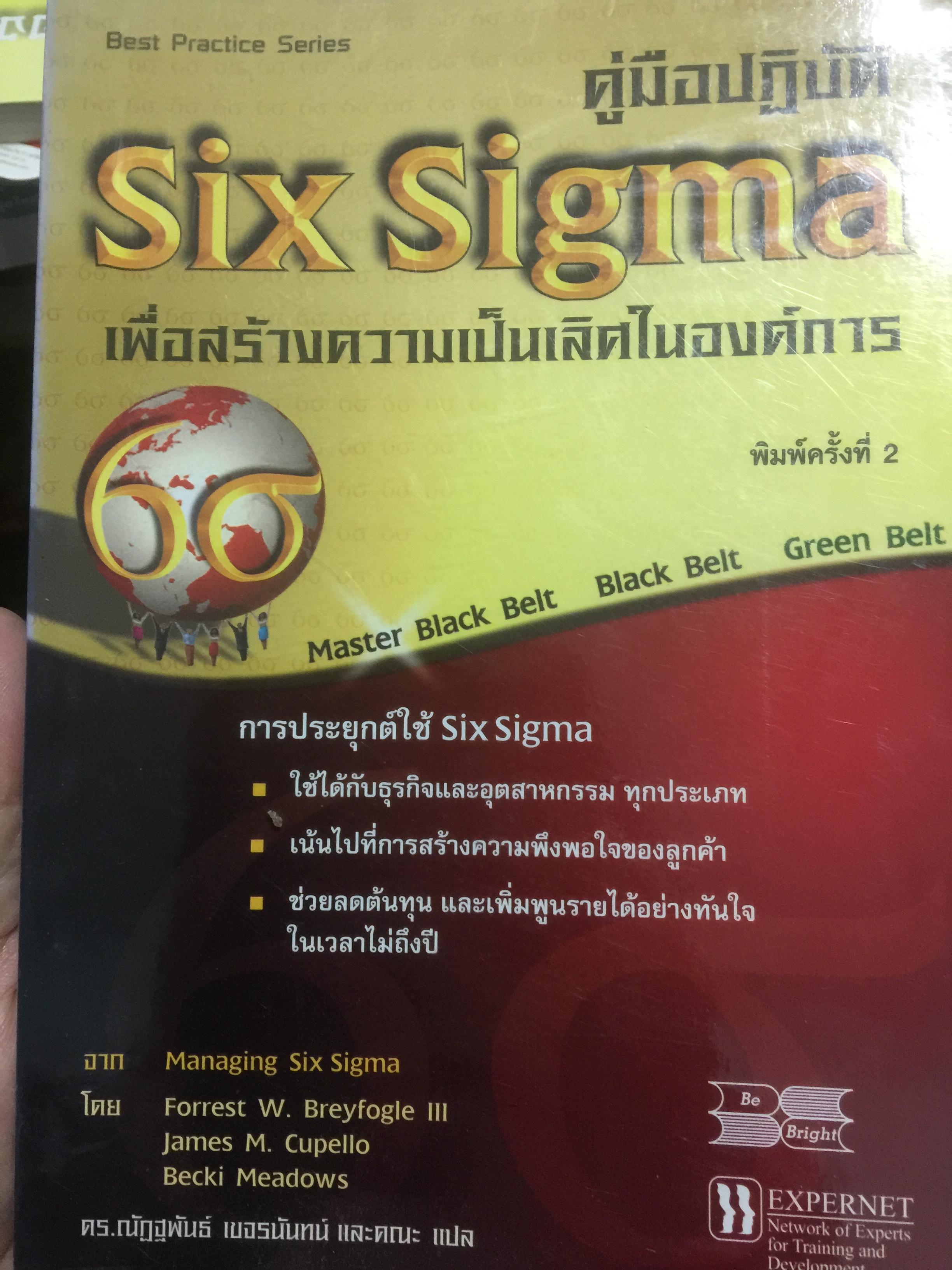 Six Sigma. คู่มือปฎิบัติเพื่อสร้างความเป็นเลิศในองค์การ 0 กก.