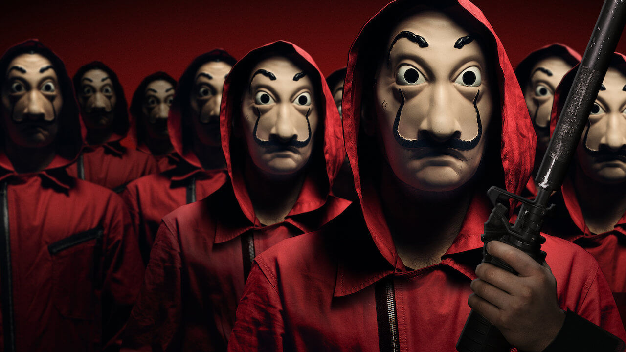 หน้ากาก Money Heist Netflix La Casa De Papel