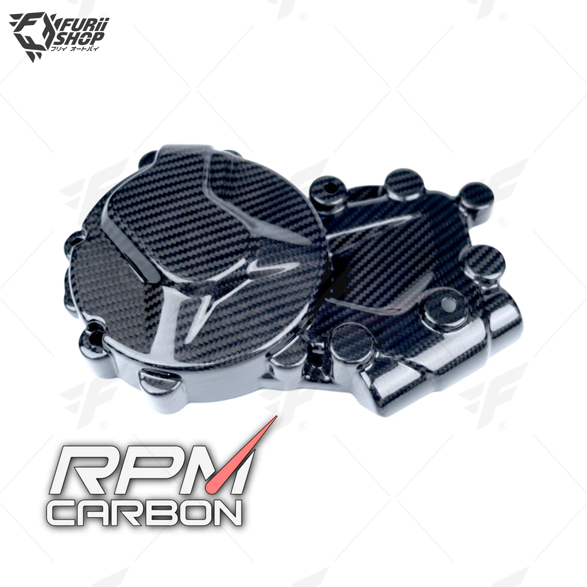 ครอบเครื่อง RPM Carbon Engine Cover V4 : for BMW S1000RR / S1000R 2009-2014