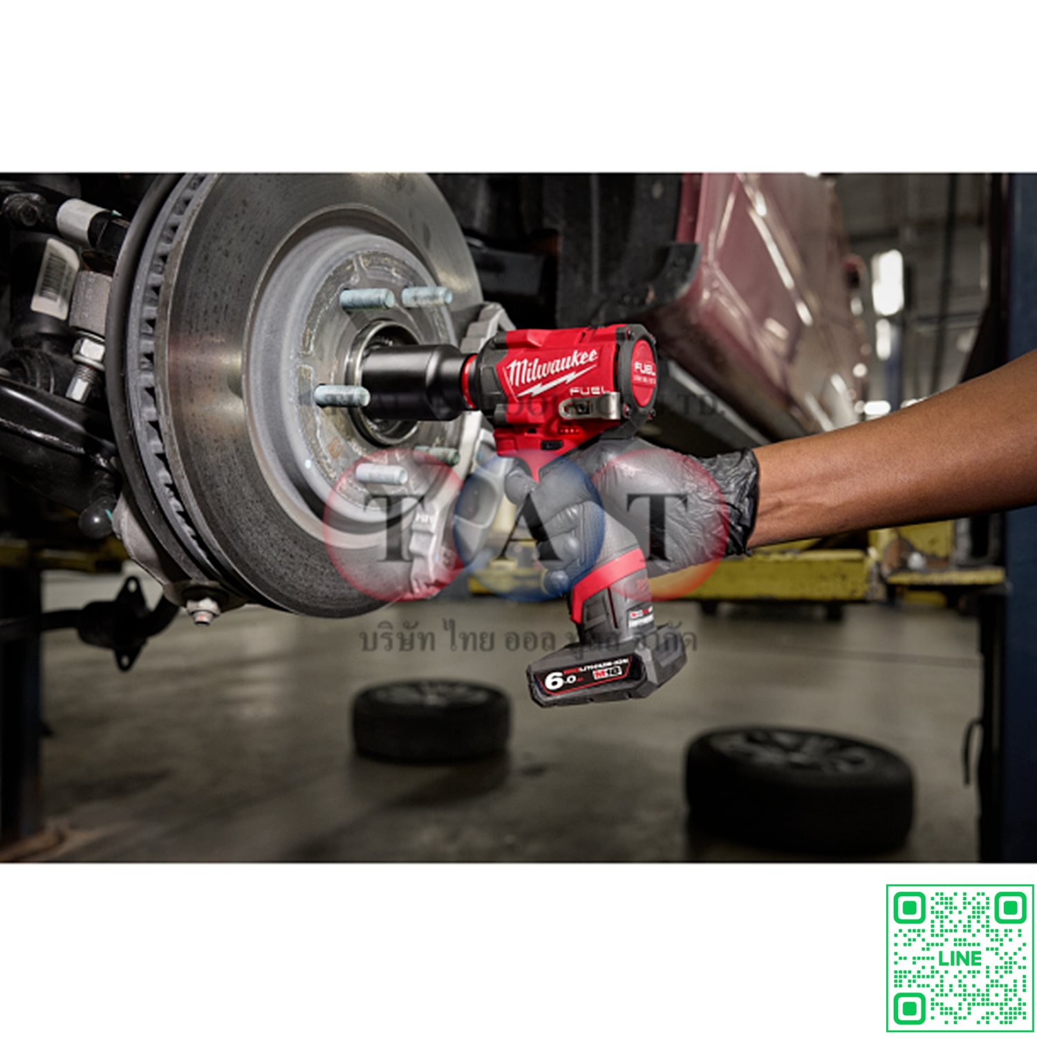 Milwaukee M12 FIW2F38-0 บล็อกกระแทกไร้สาย 3/8 นิ้ว | แรงบิดสูง 745Nm