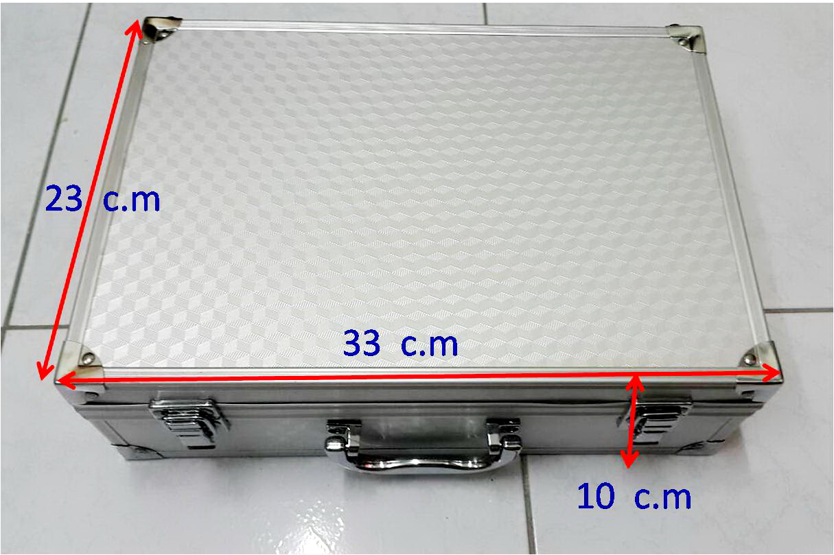กล่องอลูมิเนียม 23x32x10