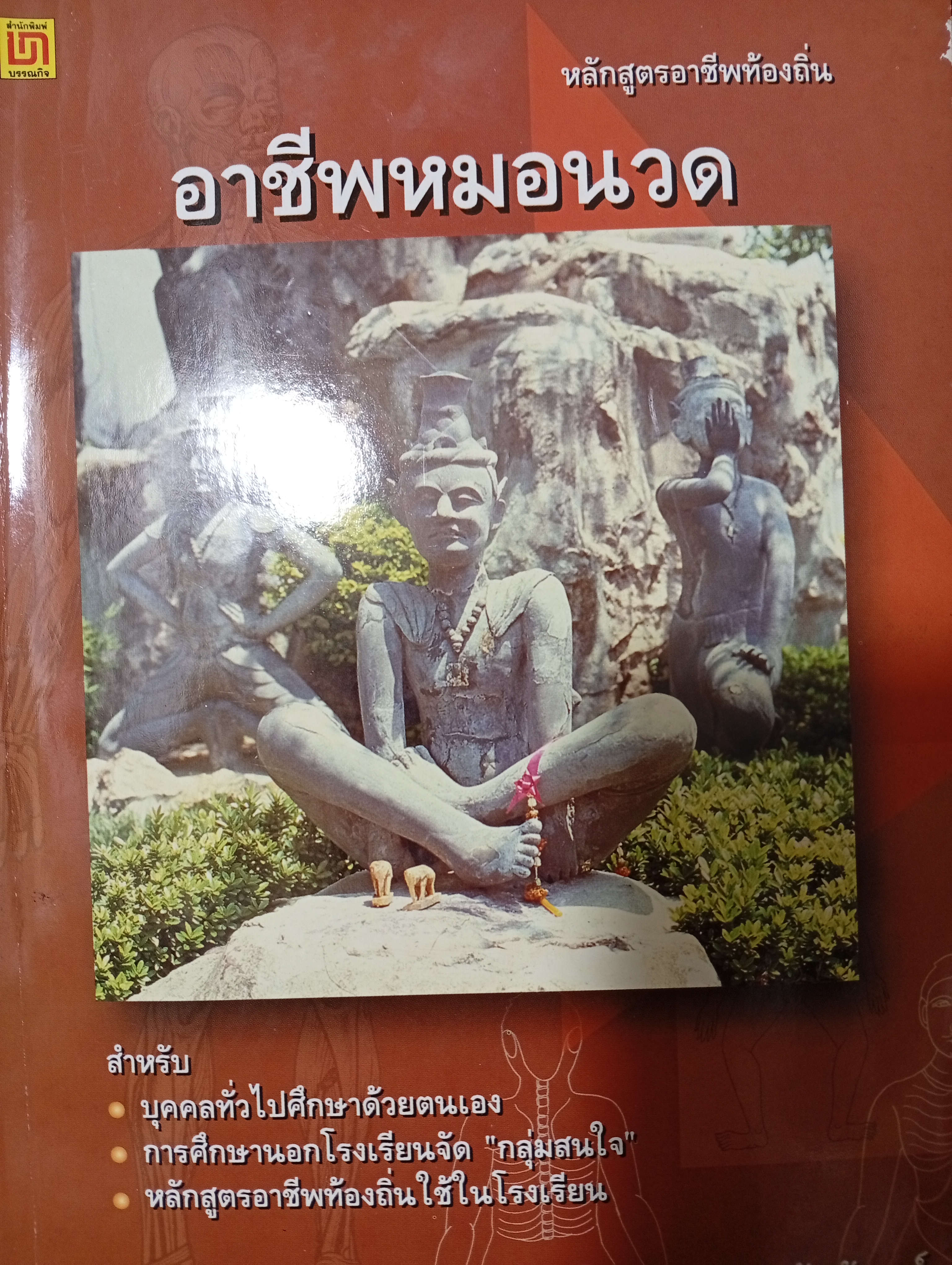อาชีพหมอนวด หลักสูตรอาชีพท้องถิ่น โดย วรทัต ลัยนันทม์ 300 กรัม