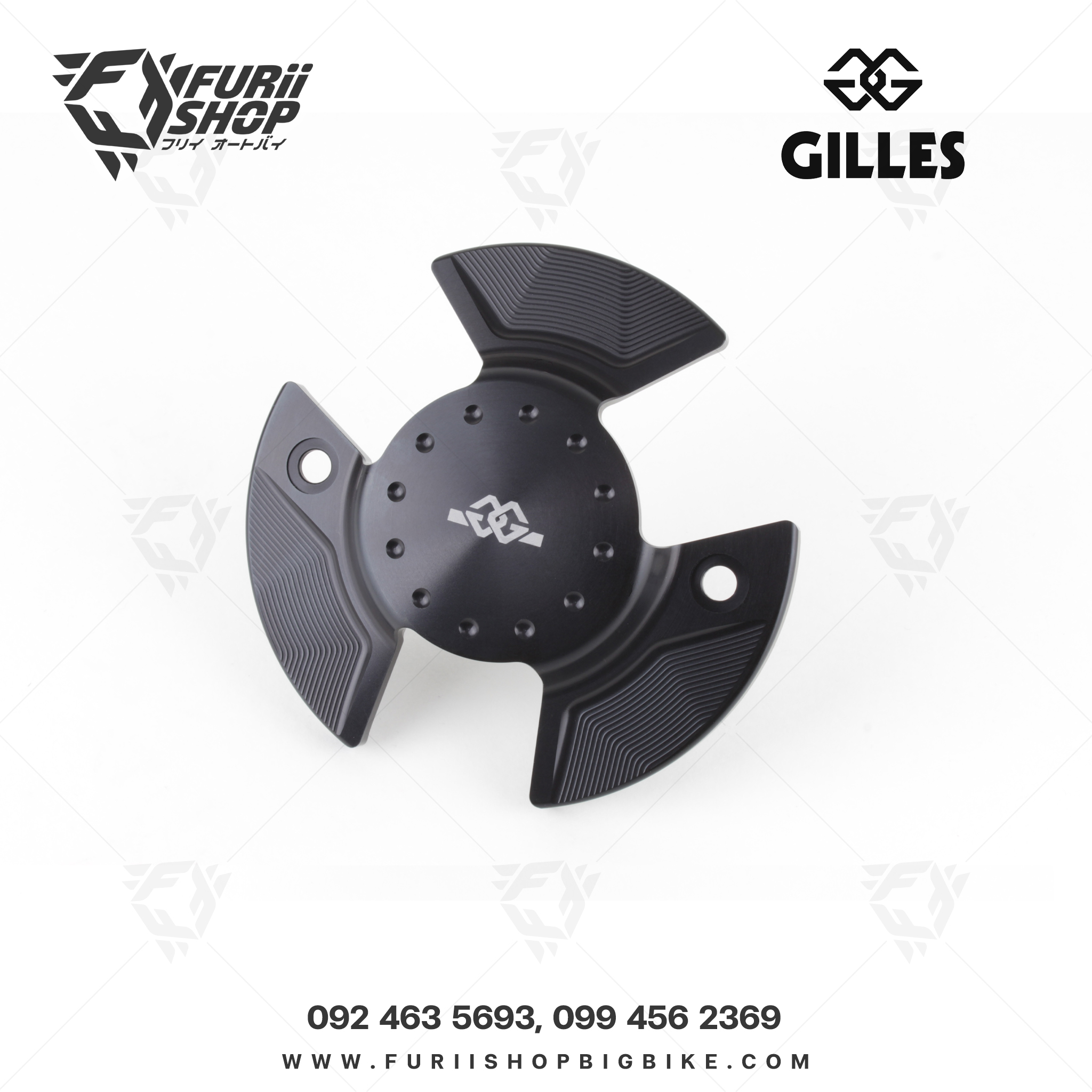 ครอบเครื่อง Gilles tooling Engine Cover : for Yamaha TMAX530 SX/DX 2017-2019 & TMAX560 2020-2021
