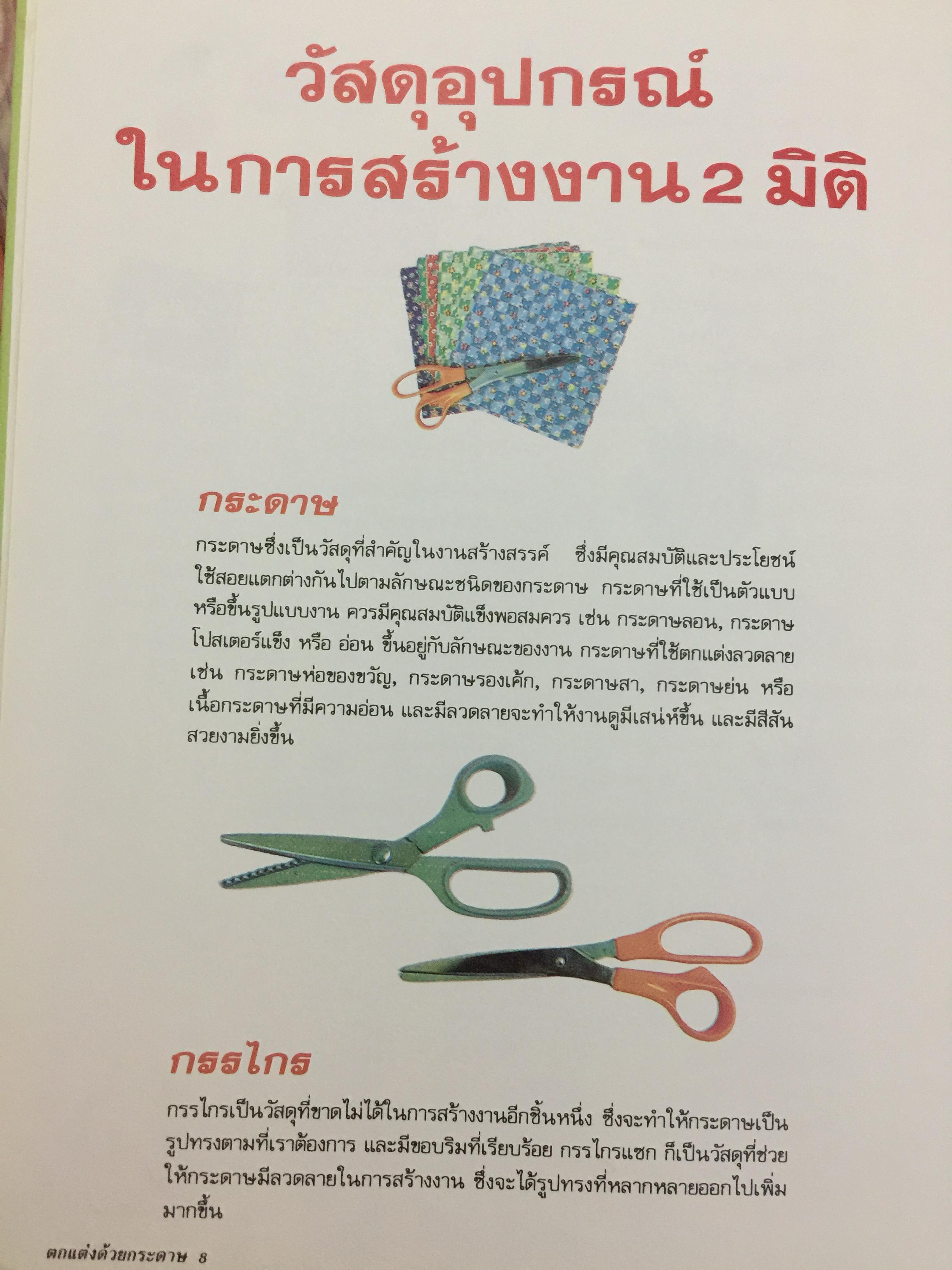 ตกแต่งป้ายนิเทศ ด้วยกระดาษ รวมงานตกแต่งกระดาษชนิดต่างๆ. พร้อมแพทเทิร์นและขั้นตอนการทำโดยละเอียด ใช้สำหรับดกแต่งชั้นเรียน จัดป้ายนิเทศ ทำการ์ดของขวัญ. ผู้เขียน สุธาทิพย์ อิ่มสำราญ 0 กก.