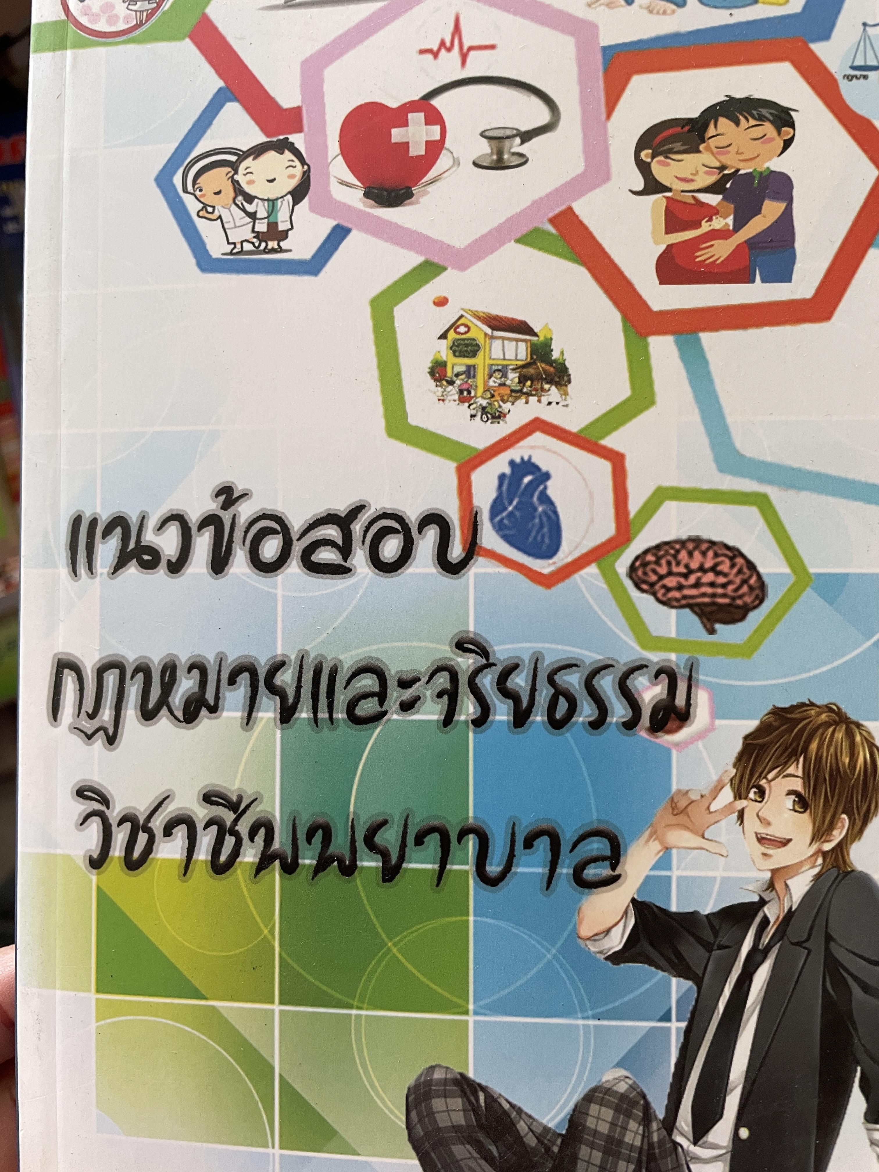 แนวข้อสอบ กฎหมายและจริยธรรม วิชาชีพพยาบาล เป็นแนวข้อสอบตาม Blue Print ของ สภาการพยาบาล 500 กรัม