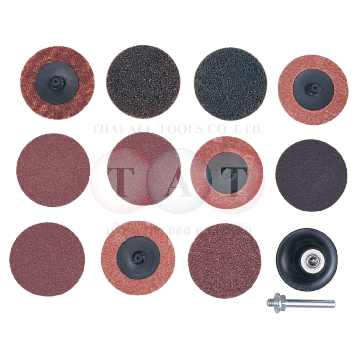 York.75mm Q/C SURFACE PREPARATION DISC KIT 12PCE