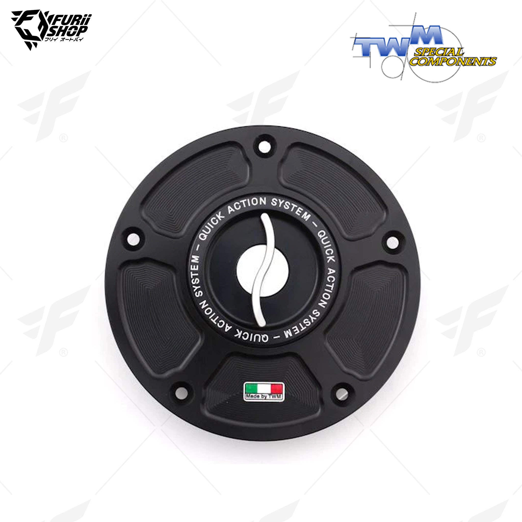 ฝาถังน้ำมัน Aluminium Fuel Cap TWM THPR.01 : for Honda CBR 600 F 99-06/CBR 600 RR 03-21/CBR 900 RR 95-04/CBR 1000 RR 04-13/CBR 1000 R/CB 1300 S/HORNET 600 2002/HORNET 900