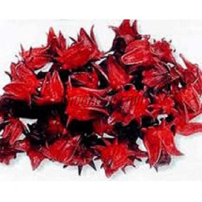 กระเจี๊ยบแห้ง (1 กิโลกรัม) ราคา 420 ฿ ( 6 ชิ้น ส่ง 410 ฿)