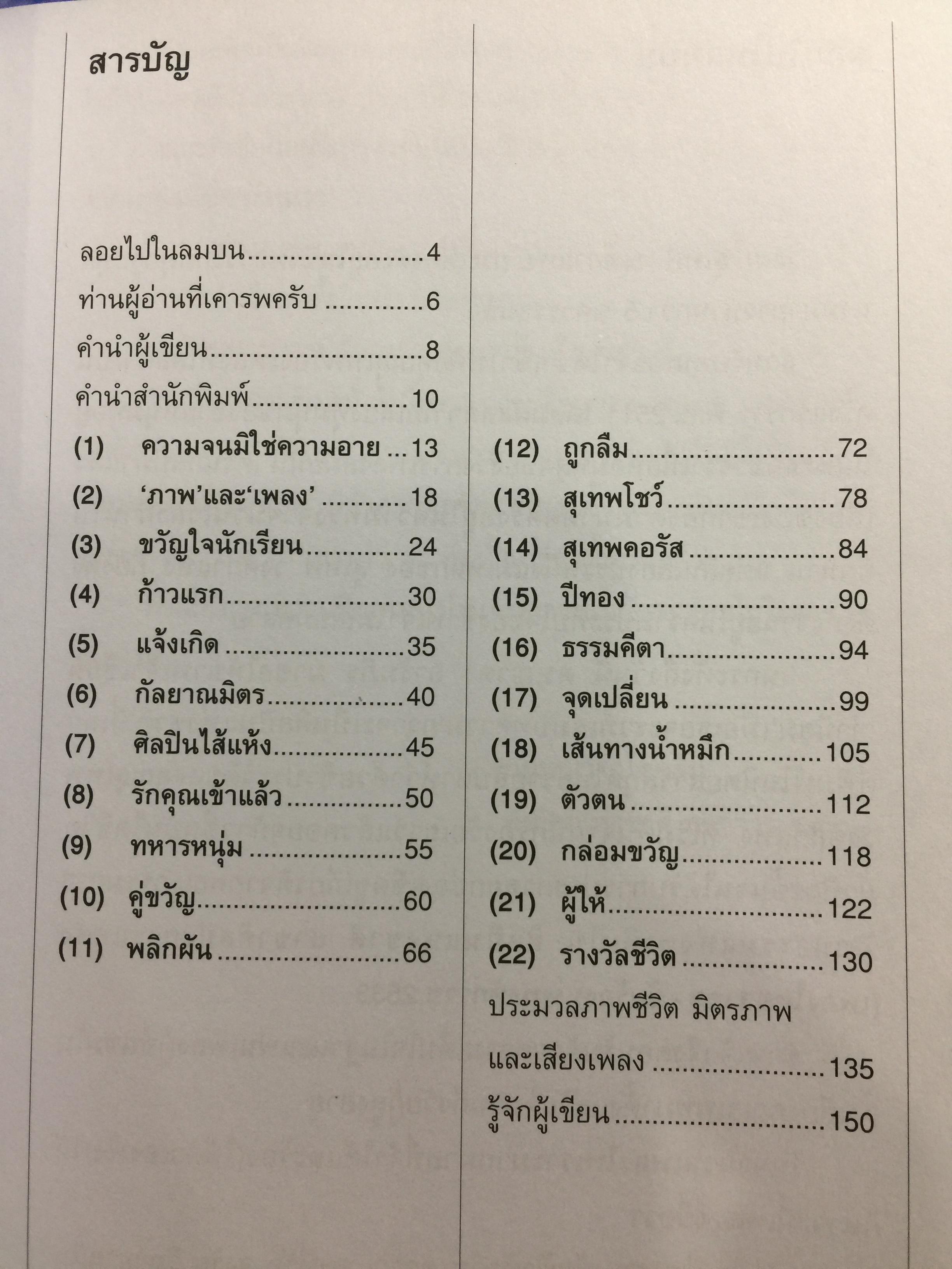 ลอยไปในลมบน. กว่าจะเป็นศิลปินแห่งชาติ สุเทพ วงศ์กำแหง. ผู้เขียน ผศ.ดร.ญาดา อรุณเวช อาร้มภีร 0 กก.