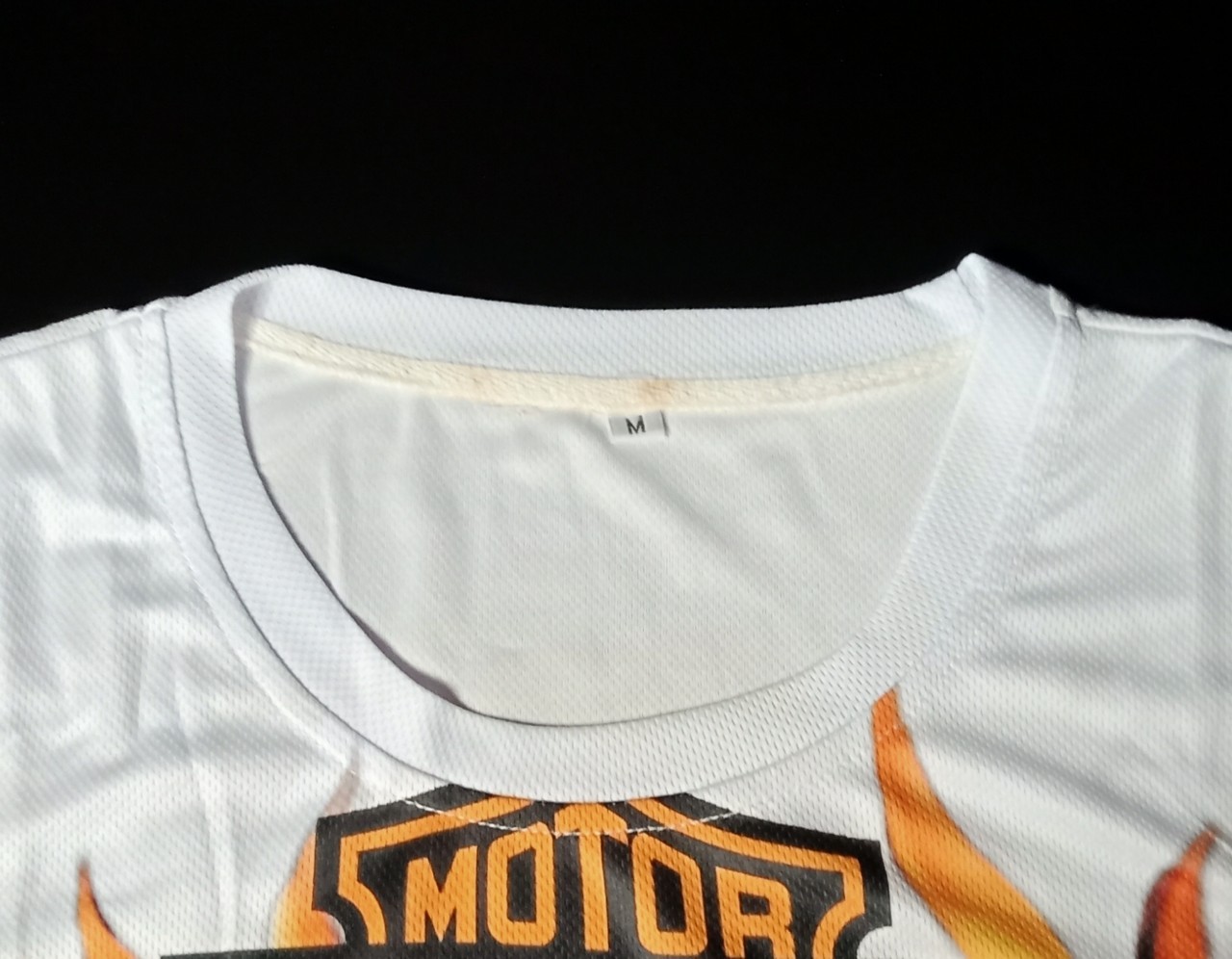 เสื้อยืดแขนสั้น H-D #025 ผ้านาโน แห้งเร็ว ใส่สบาย สกรินลายหน้า M,L,XL