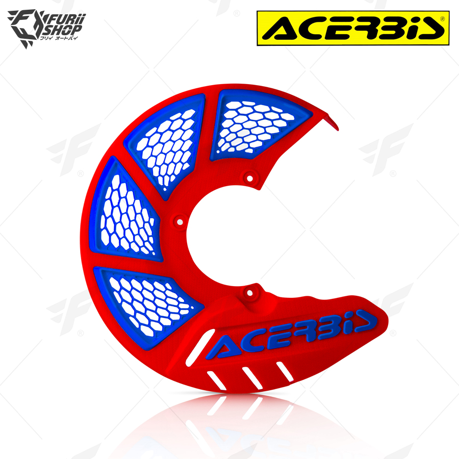 ครอบดิสเบรก ACERBIS FRONT DISC COVER X-FUTURE RED/BLUE