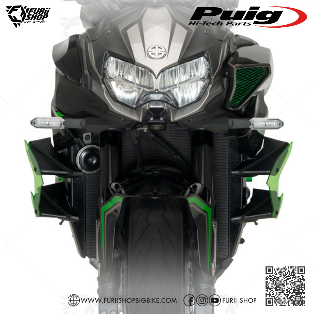 ปีกข้าง Puig Downforce Winglet : for Kawasaki Z H2 2020-2022