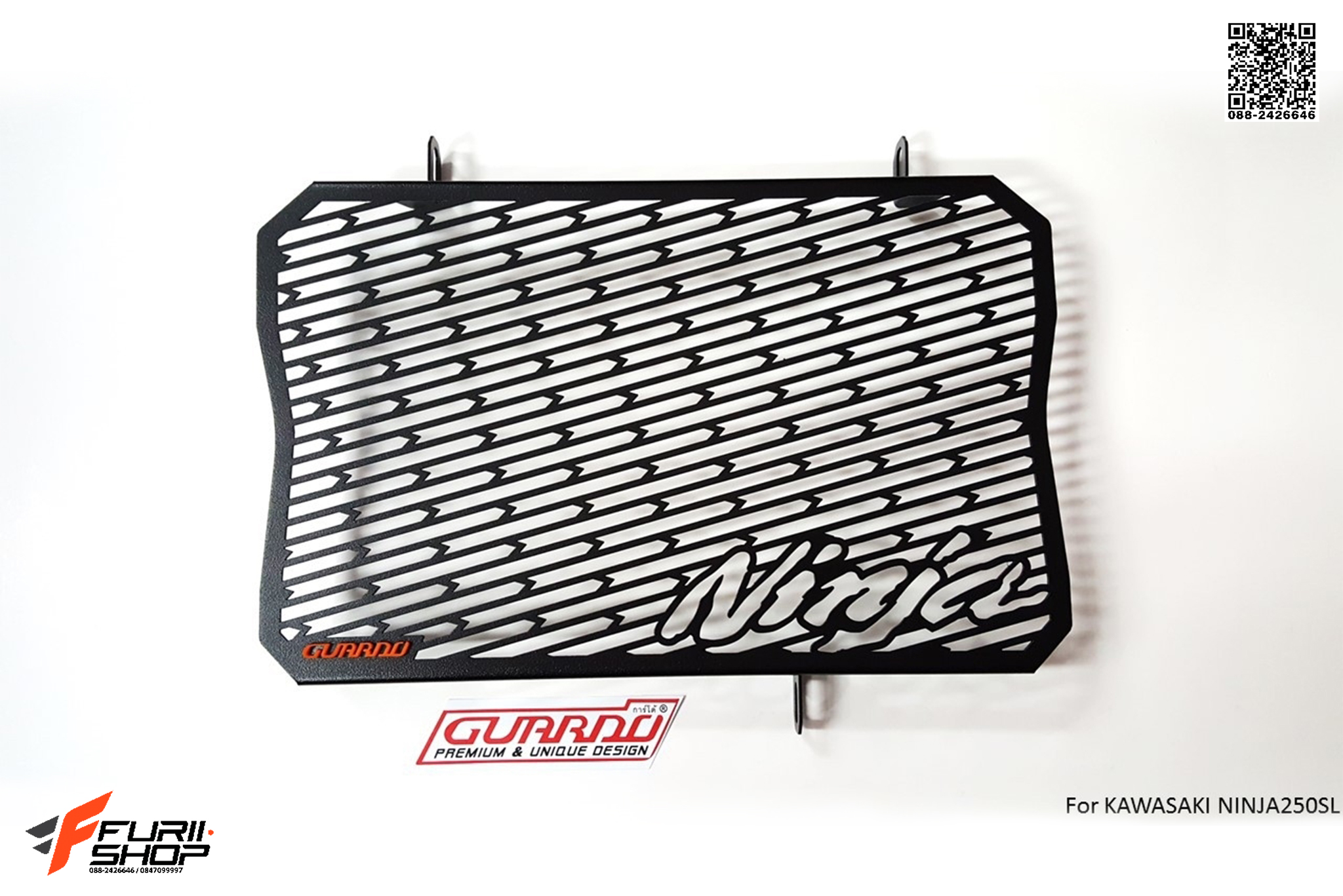 การ์ดหม้อน้ำ Guardo สำหรับ Kawasaki Ninja250SL