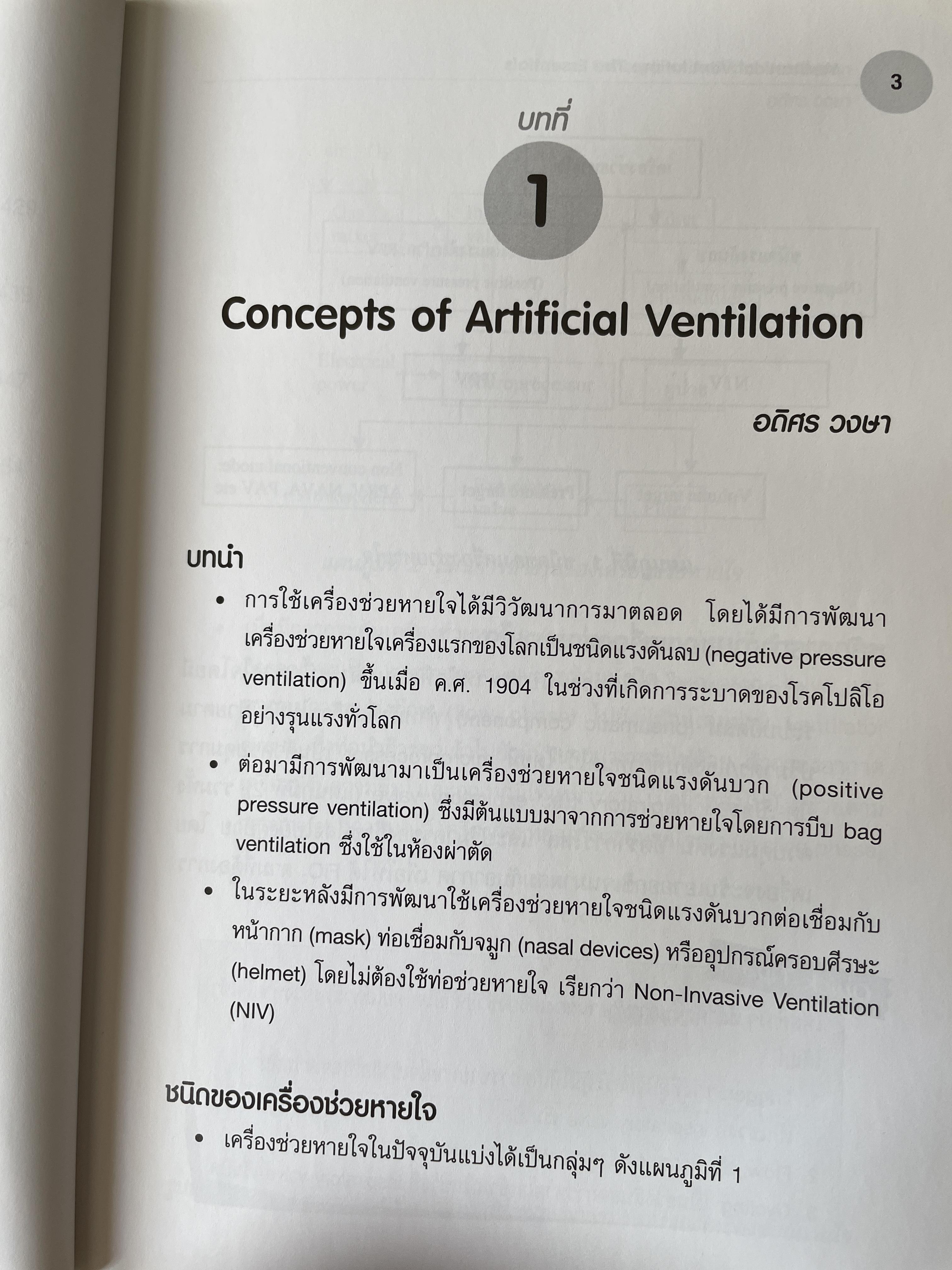 Mechanical. Ventilations : The Essentials. บรรณาธิการ สุทัศน์ รุ่งเรือง หิธัญญาและคณะ สมาคมเวชบำบัดาิกฤตแห่งประเทศไทย 0 กก.