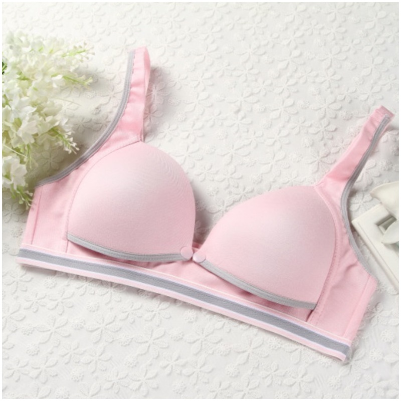 R5801_[Size-38/85-สีชมพูสปอต]_เสื้อชั้นในให้นม-ไม่มีโครง