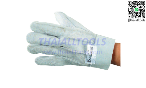 ถุงมือ CHROME LEATHER DOUBLE PALM GLOVES PAIR TUFFSAFE
