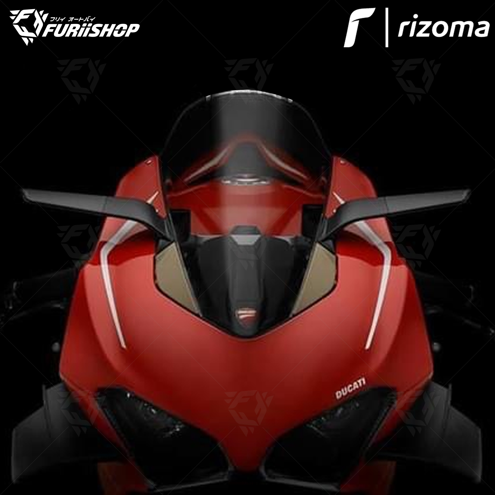 กระจก RIZOMA STEALTH For : PANIGALE V2 2020-2024
