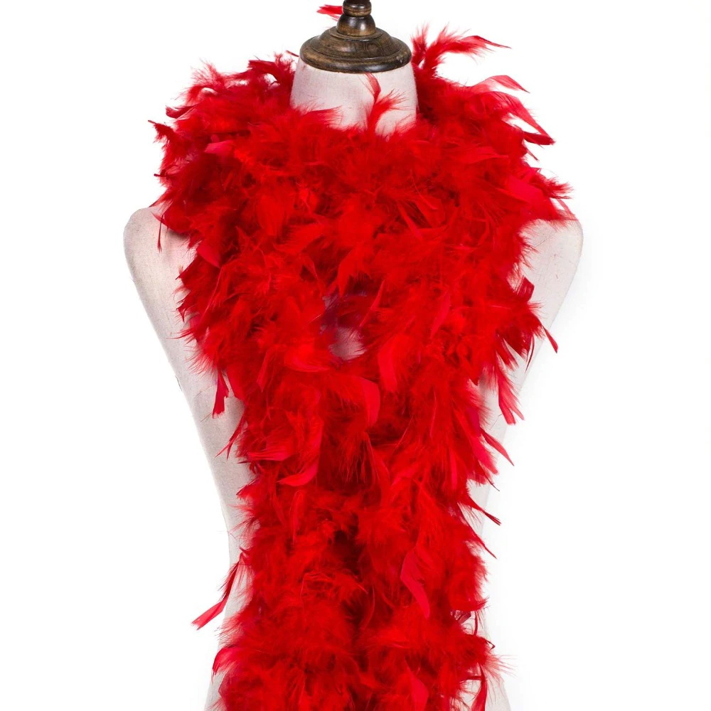 ขนนกเส้น ขนนกเฟอร์ แกสบี้ Feather Boa