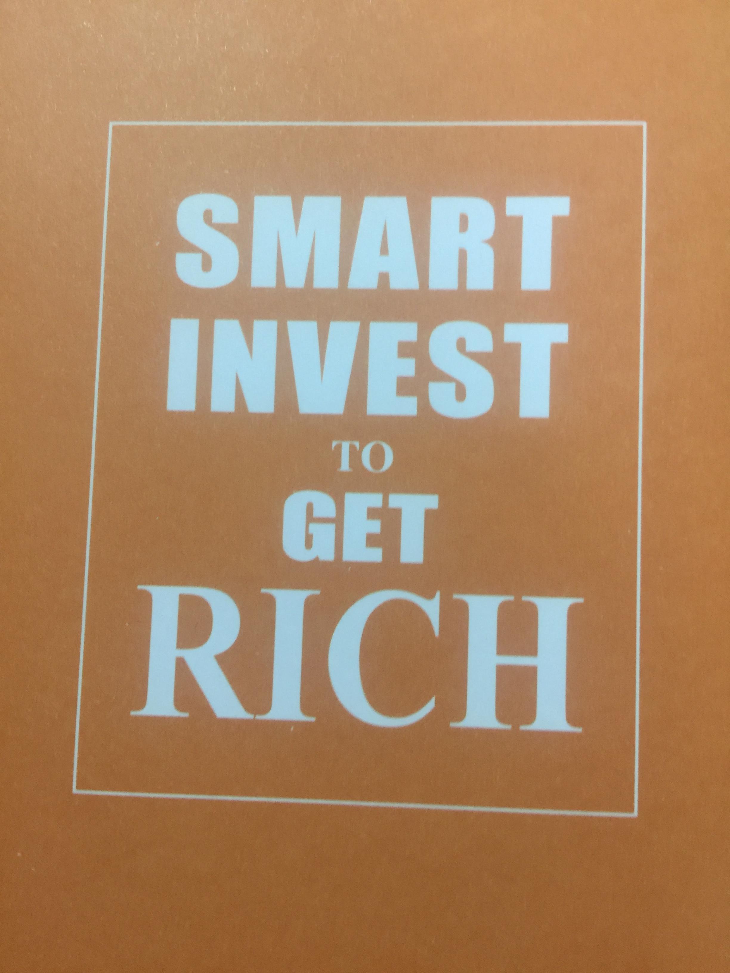 ลงทุนฉลาด เพิ่มทางรวย SMART INVEST. TO GET. RICH 0 กก.