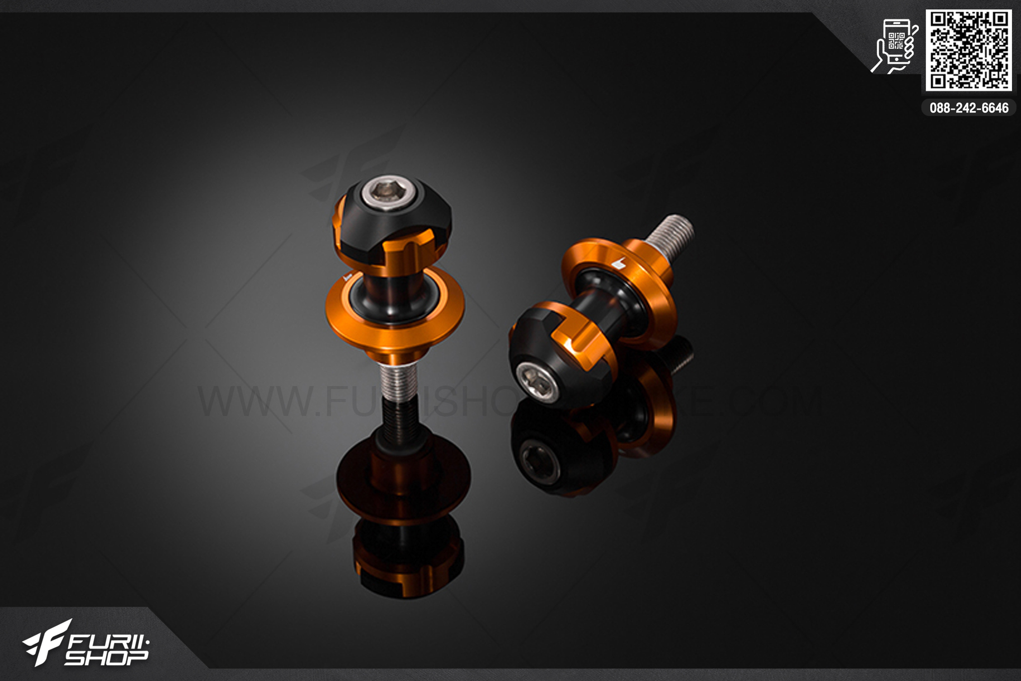 สปูน (Swing Arm Spools) Kawasaki NINJA 250 (2013)